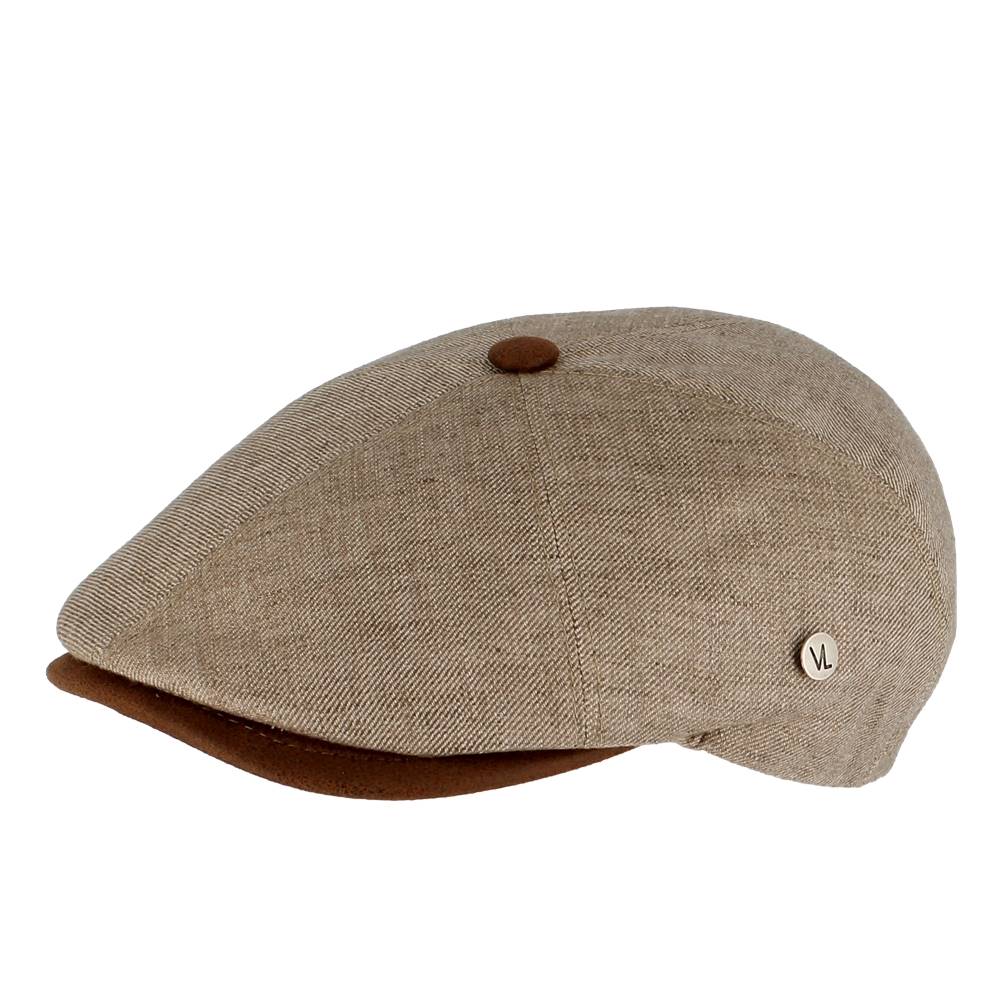 Casquette Homme 6 Cotes 100% Lin Réf: CH1033 Fabrication Italie