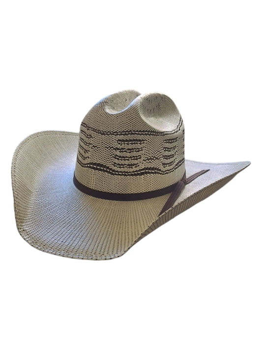 Chapeau Western en Paille Bengora - Style American Trail. Import USA