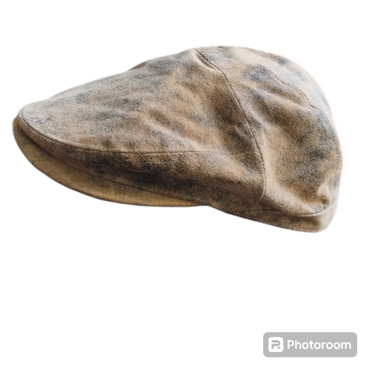Casquette 100% Cuir de porc vieilli Ref: HS 107