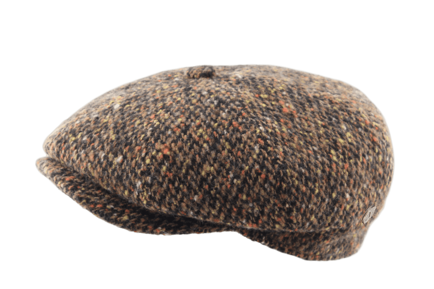casquette laine vierge marron