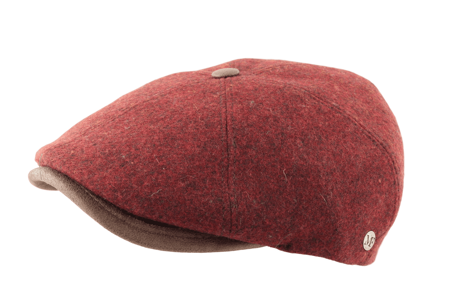Casquette Hatteras Uni Laine Vierge bordeaux