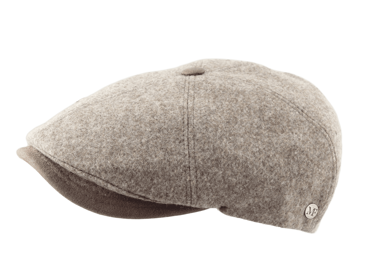 Casquette Hatteras Uni Laine Vierge taupe