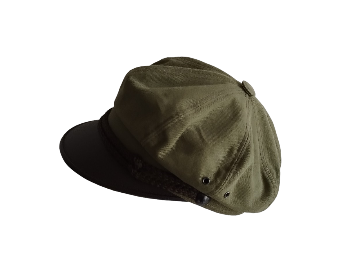 Casquette Marlon Brando kaki vert