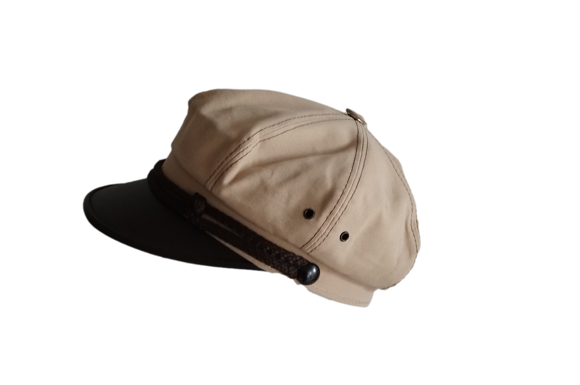 Casquette Marlon Brando beige