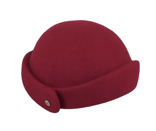 Chapeaux beret Vintage Laine rouge