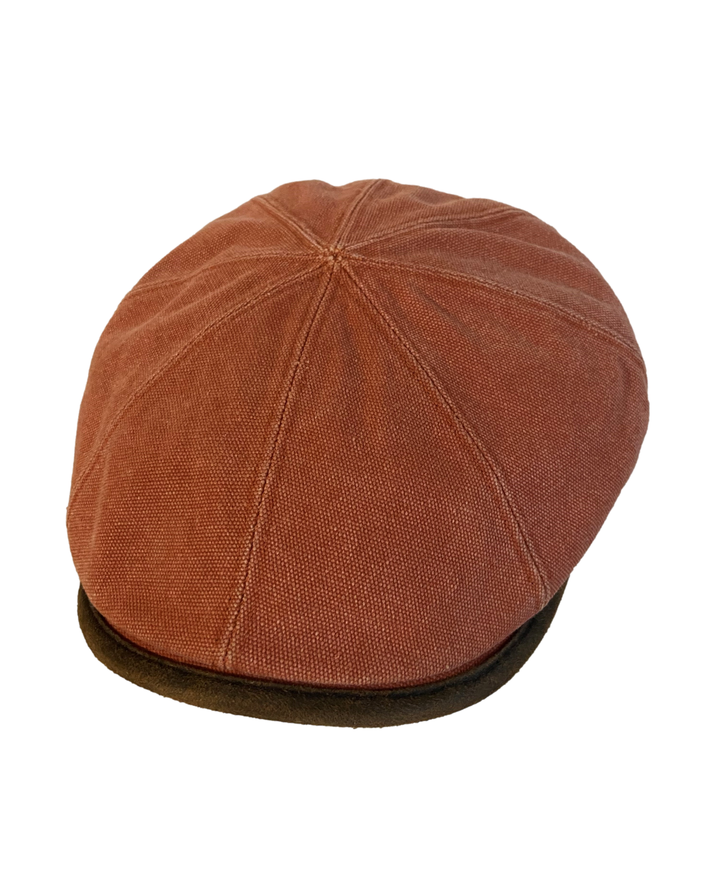 casquette plate 8 pans canvas