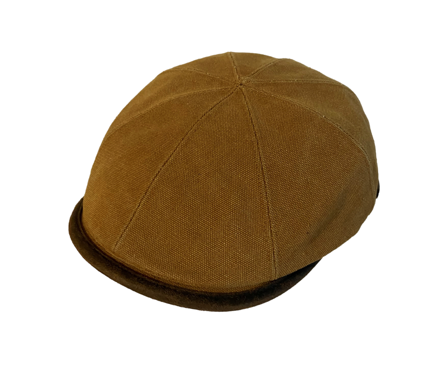 casquette plate 8 pans canvas
