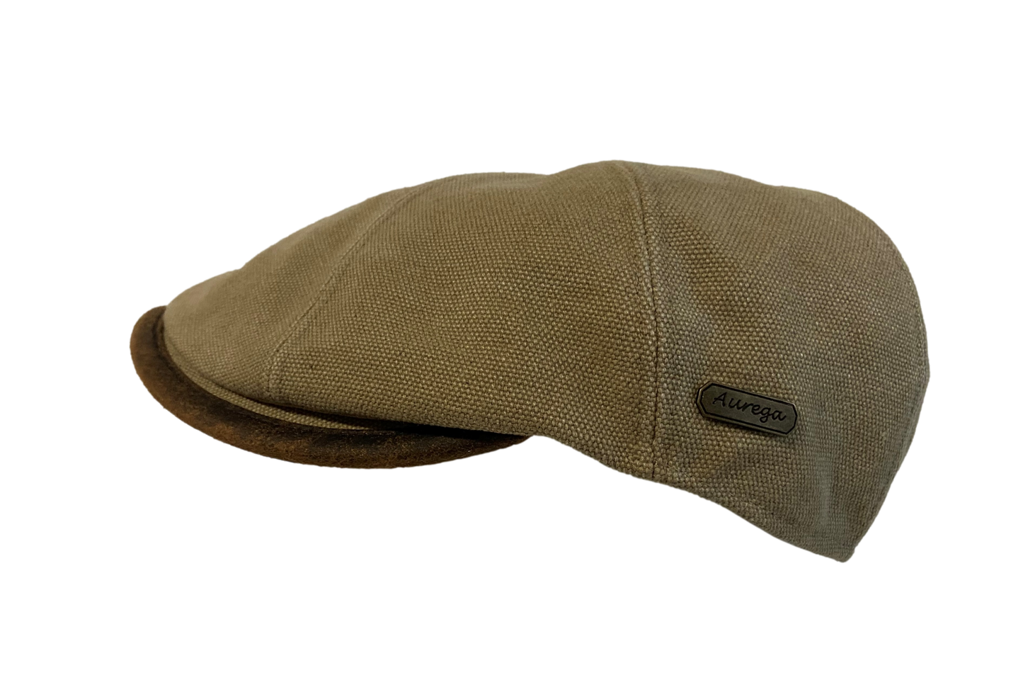 casquette plate 8 pans canvas