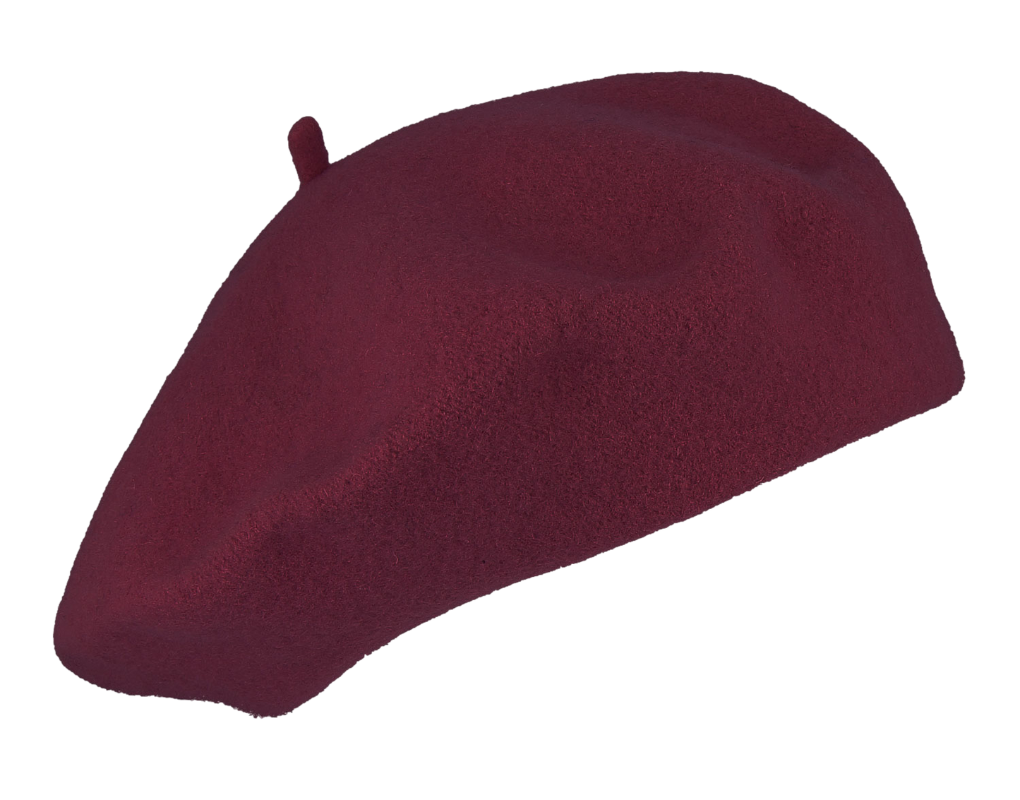 Béret Laine bordeaux