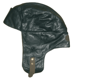 bonnet aviateur cuir