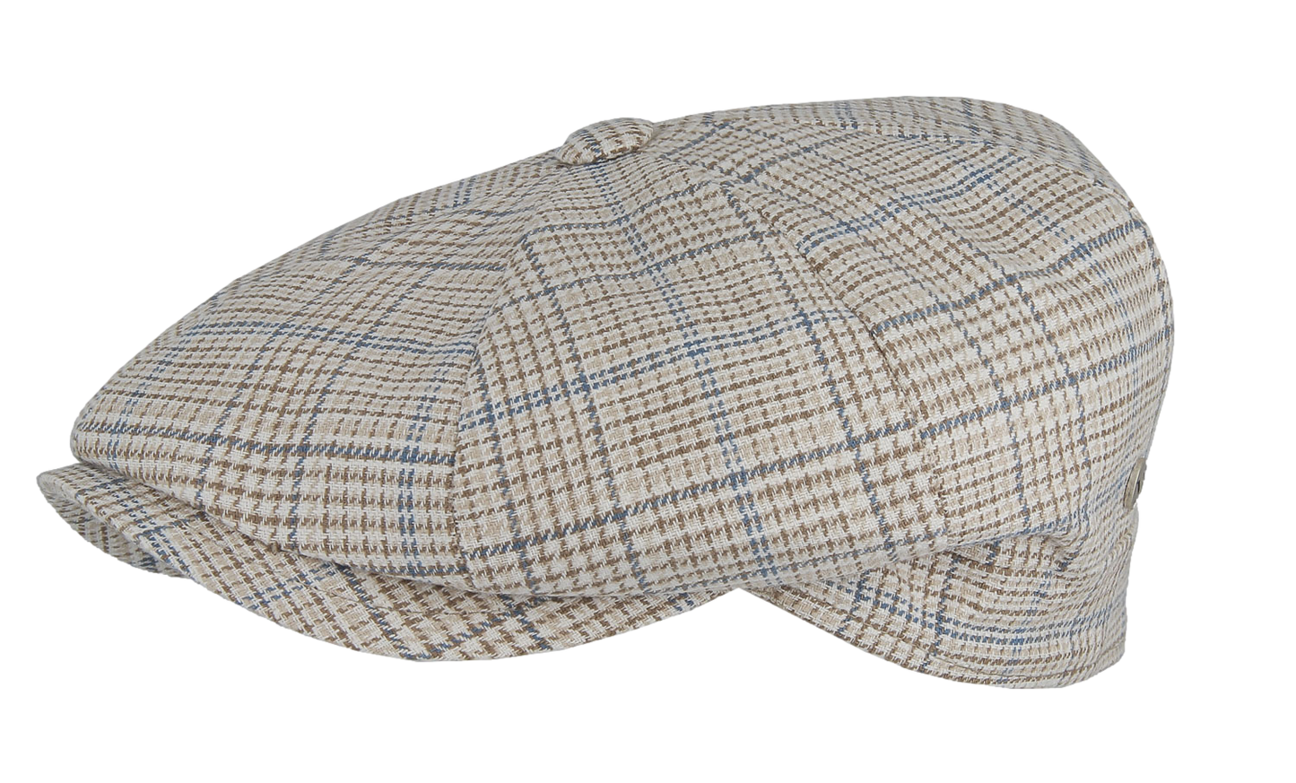 casquette anglaise ecossaise beige