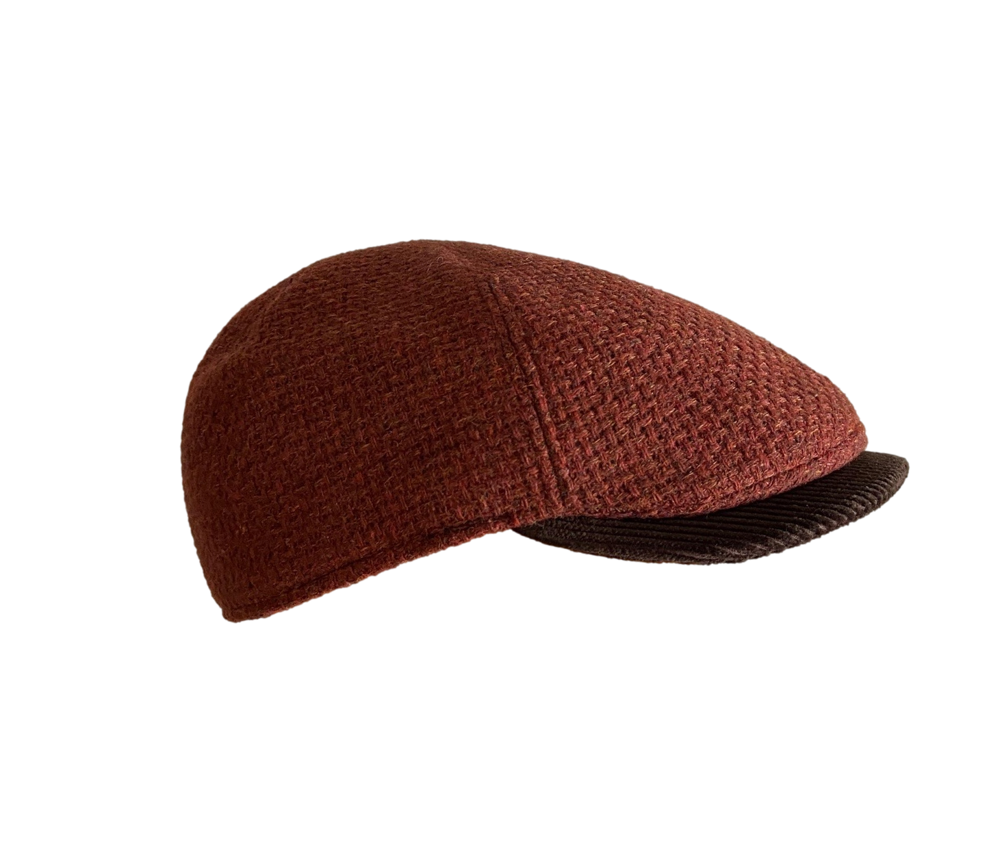 casquette plate 6 pans cuivre