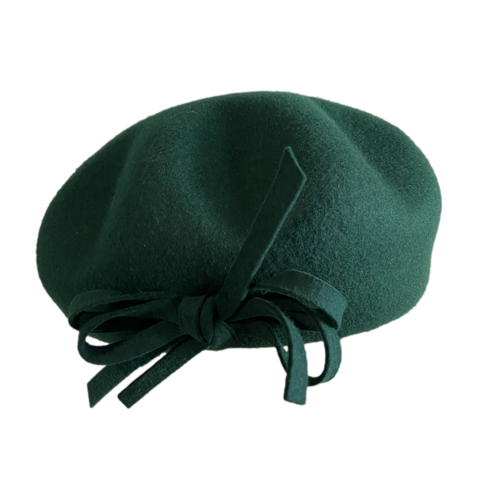 beret laine fantaisie sapin