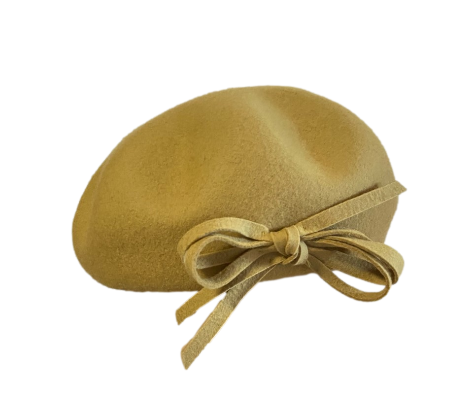 beret laine fantaisie anis