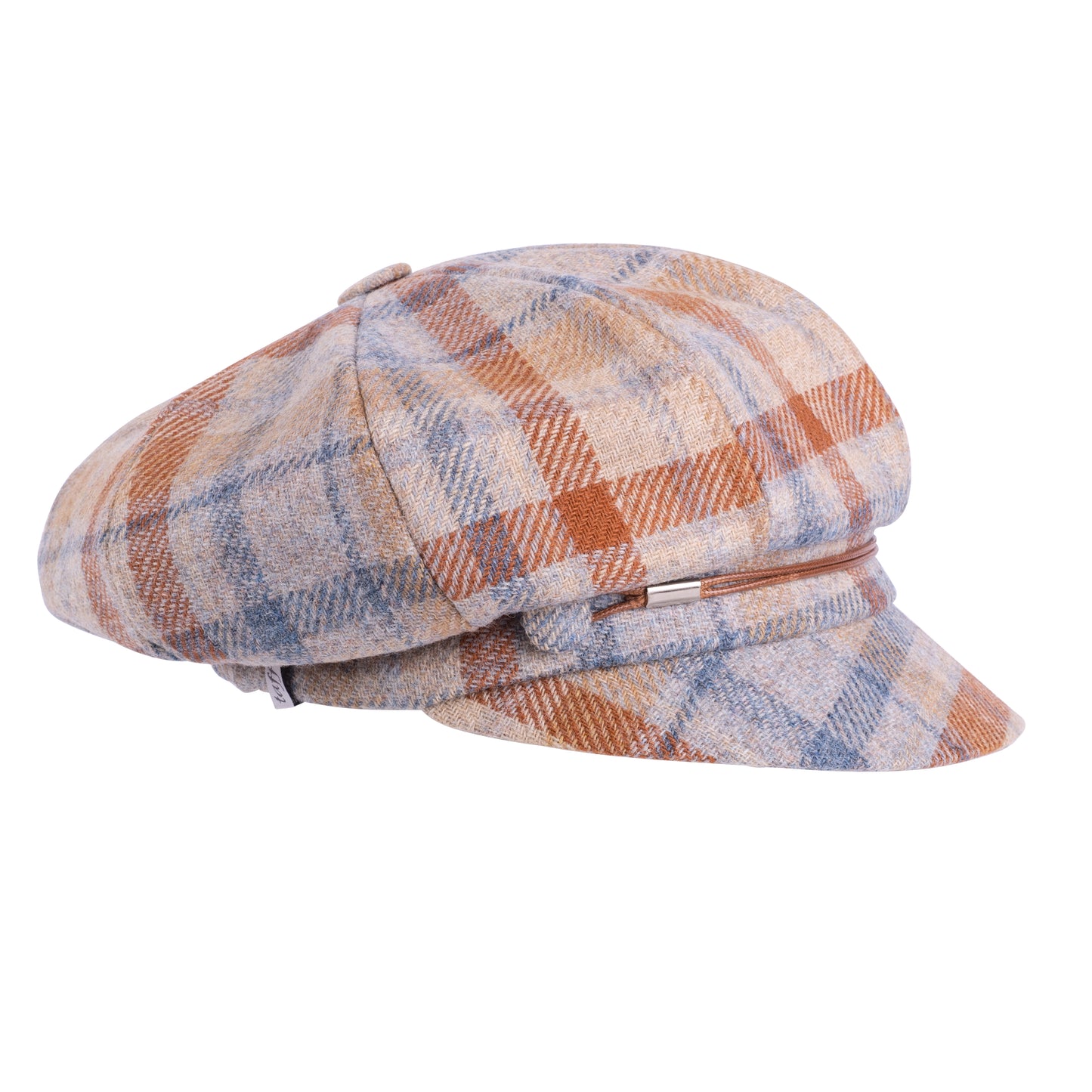 Casquette Gavroche Réf:H 2862 Caramel-Full Bleu