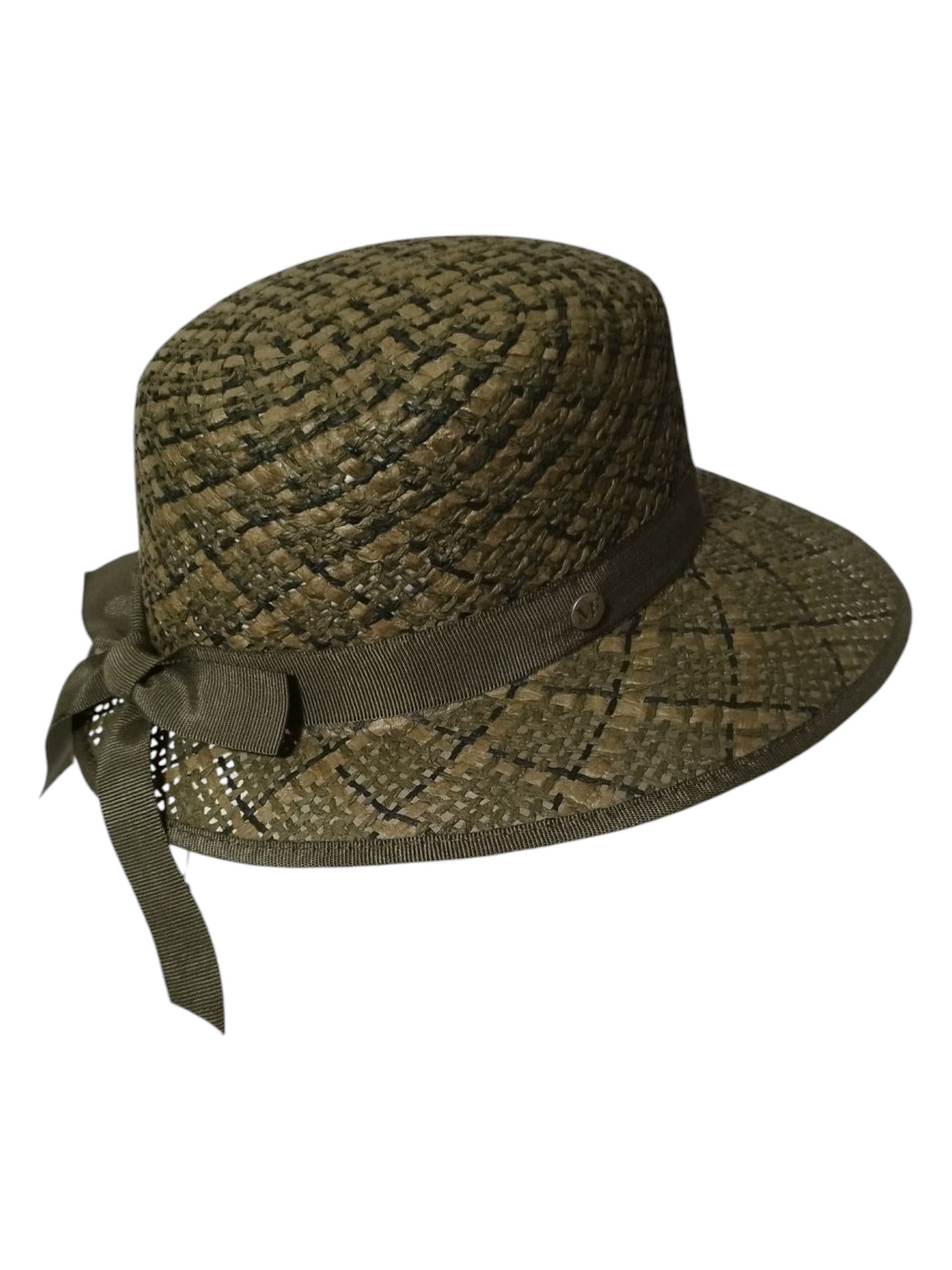 Chapeaux casquettes 100% Paille Papier Réf : 2E316 . Fabrication Italienne