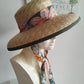 Chapeau 100% paille cousue Ref 2E310.Import Italie. Taille unique réglable à l'intérieur. Import Italie.