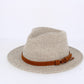 Chapeaux Fedora 100% Paille - Papier Réf : CH:1389- Taille unique,bande de réglage à l'intérieur. Fabrication Française.