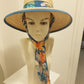Chapeau 100% paille cousue Ref 2E310.Import Italie. Taille unique réglable à l'intérieur. Import Italie.