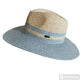 Chapeaux traveller Réf Diana tresse patch. Importation Italie , système de réglage à l'intérieur.