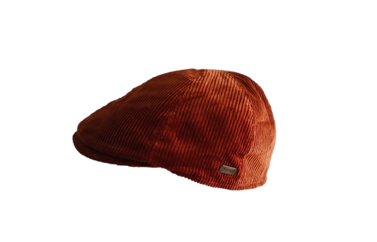 Casquette milano Courduroy cuivre