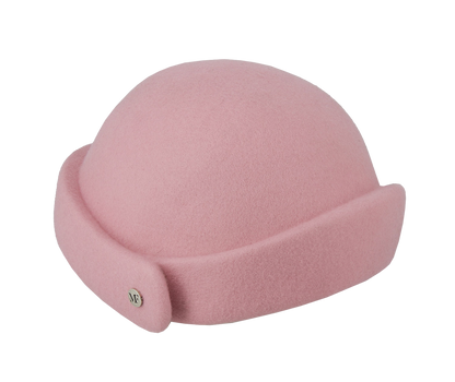 Chapeaux beret Vintage Laine rose