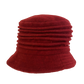 Chapeaux bob polaire rubis rouge