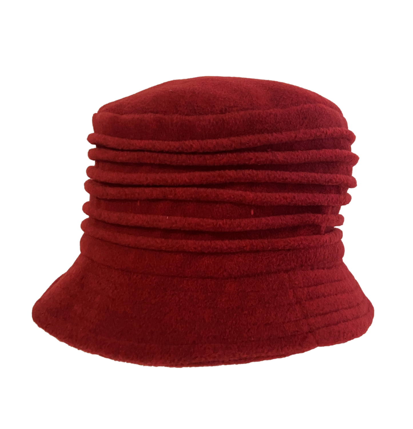 Chapeaux bob polaire rubis rouge