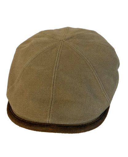 casquette plate 8 pans canvas